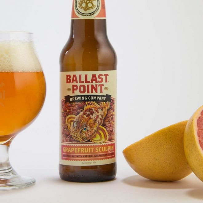 La Fruit Beer de Ballast Point: Sculpin Grapefruit IPA